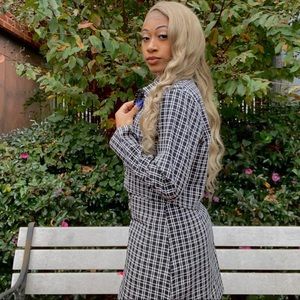 Plaid school vibe outfit